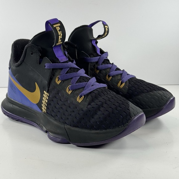 NIKE‎ Lebron Witness V 5 Basketball LA Lakers Sneakers CQ9380-003 Men\'s Size 7.5 main image 10